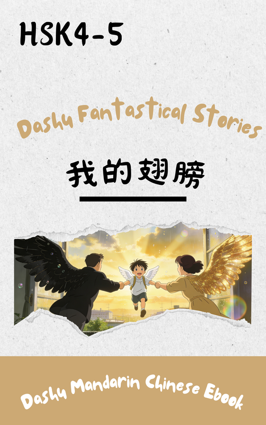 Dashu Graded Reader HSK Level 4-5: 我的翅膀
