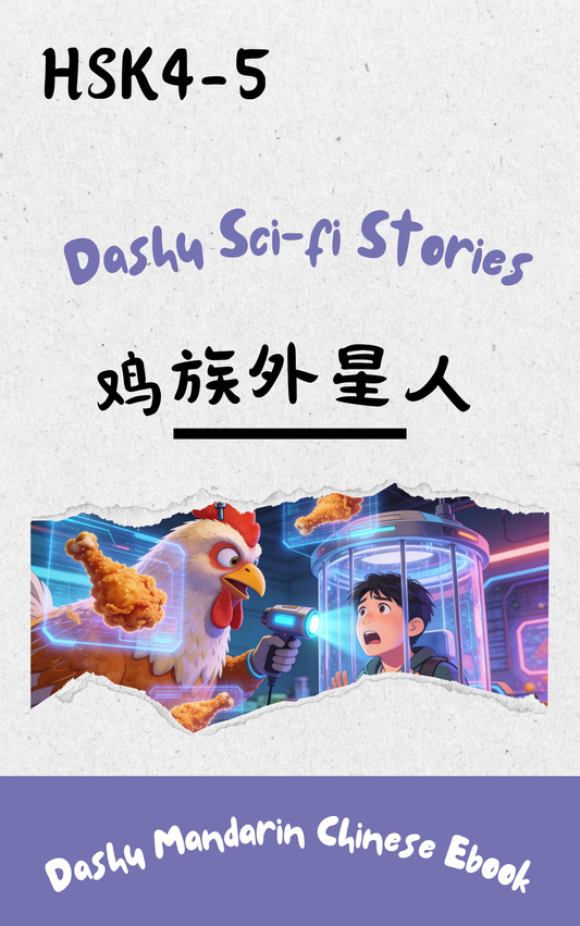 Dashu Graded Reader HSK Level 4-5: 鸡族外星人