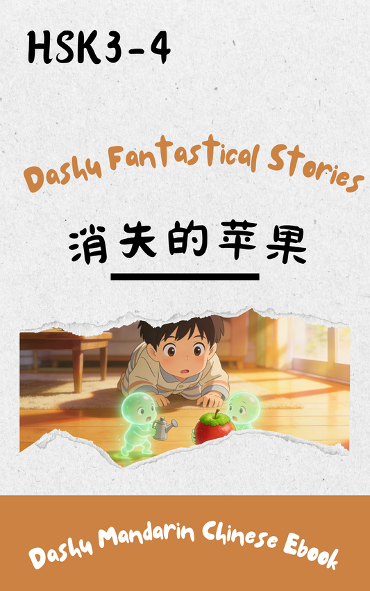 Dashu Graded Reader HSK Level 3-4: 消失的苹果