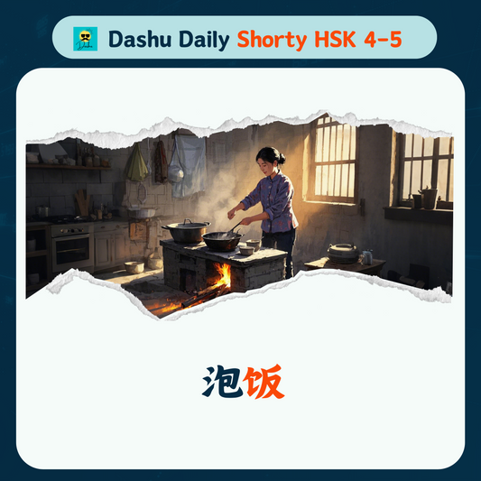 Dashu Daily Short Article HSK4-5: 泡饭| Free Article