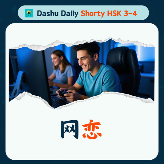 Dashu Daily Short Article HSK3-4:网恋