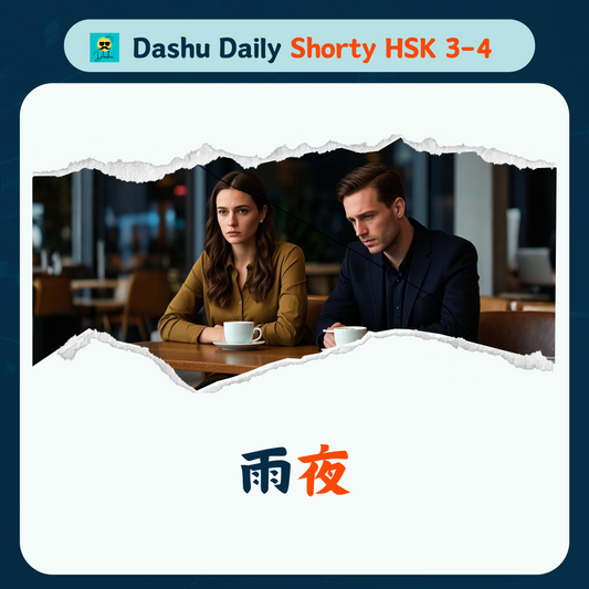 Dashu Daily Short Article HSK3-4:雨夜