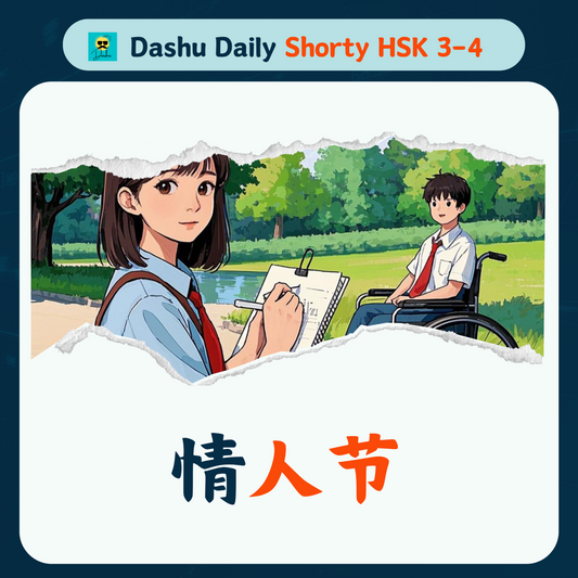 Dashu Daily Short Article HSK3-4:情人节