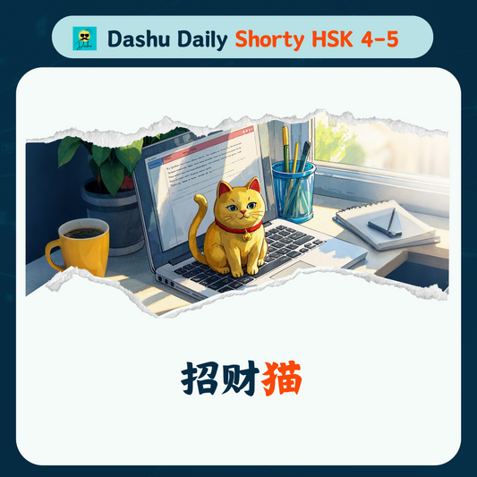 Dashu Daily Short Article HSK4-5: 招财猫