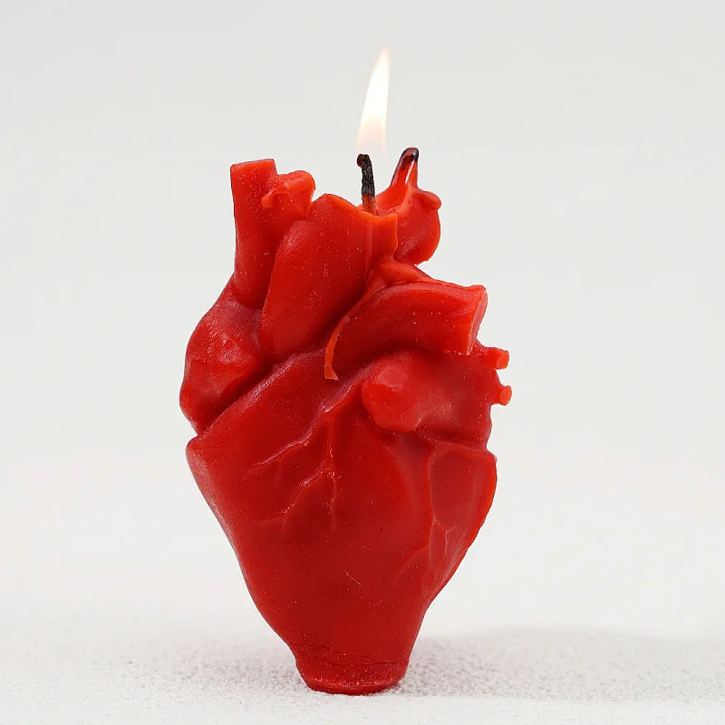 Heart-Shaped Body Candle 心脏蜡烛