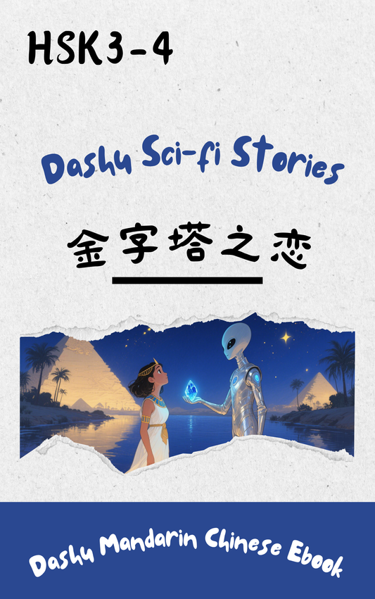 Dashu Graded Reader HSK Level 3-4:金字塔之恋